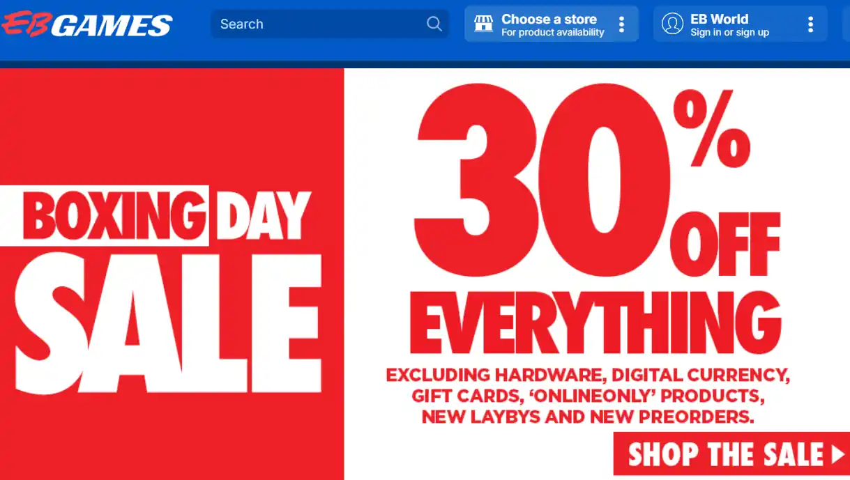 EB Games to close its full New Zealand operation