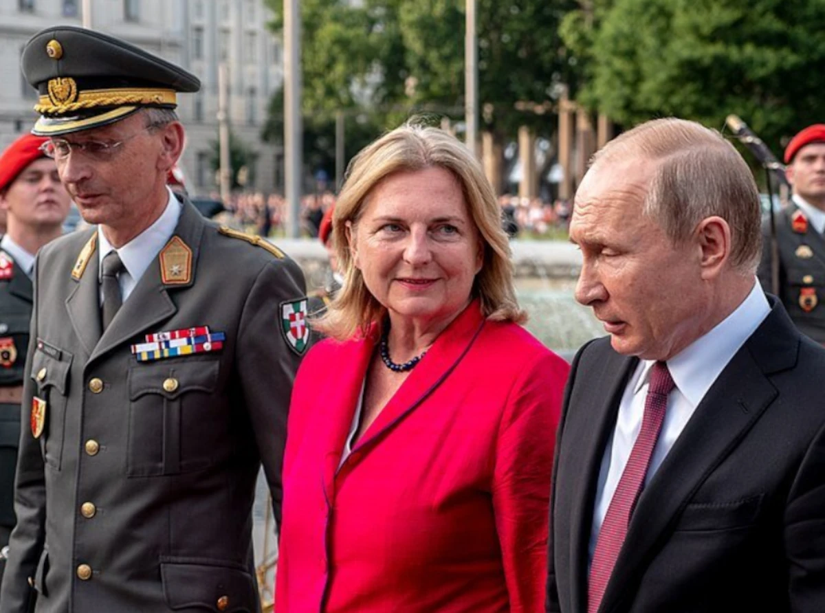 EU democracy now has fewer guardrails than the average hooker 1 Karin Kneissl Austrian citizenship row