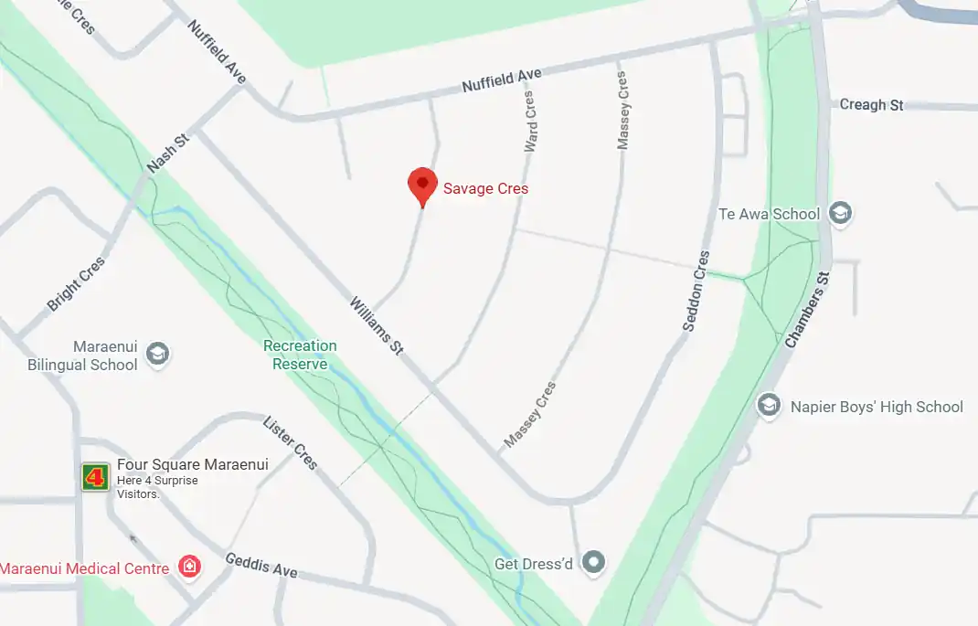 Homicide investigation in Marewa, Napier.