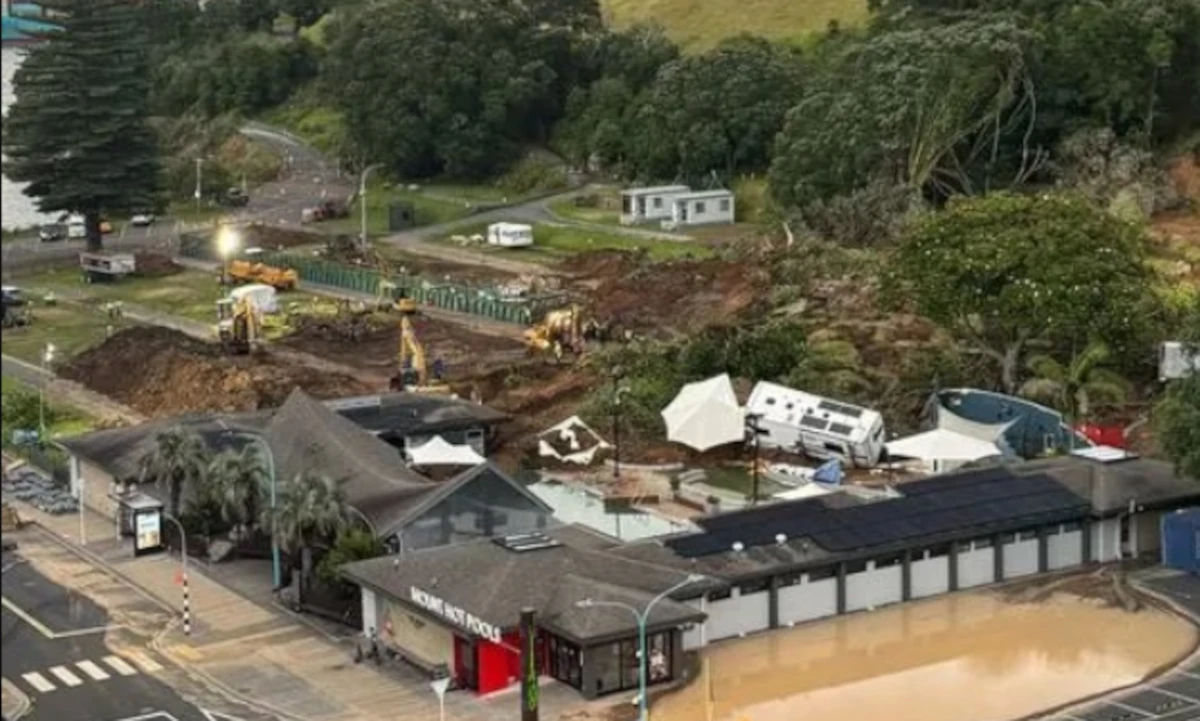 6 confirmed missing after Mt Maunganui landslide