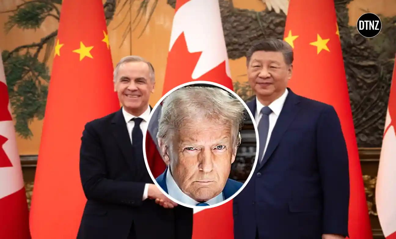 Trump threatens Canada with 100% tariffs.