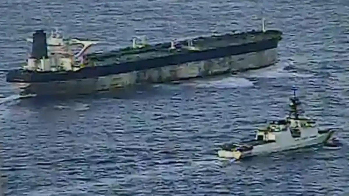 Russian sailors on seized oil tanker released