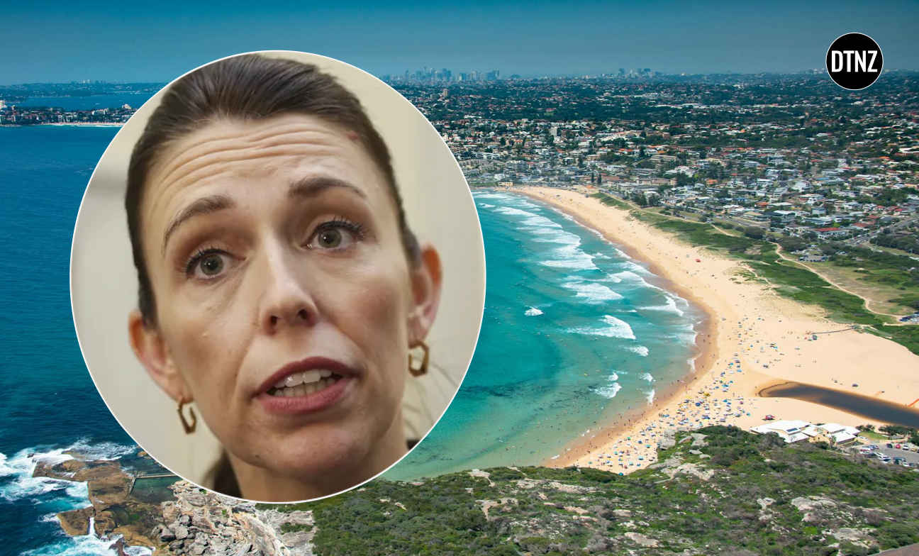 Ardern looking at property in Curl Curl Beach, Sydney