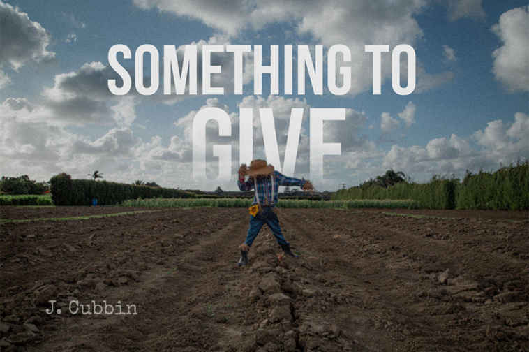 New Release - J. Cubbin 'Something to Give' 1 J. Cubbin releases Something to Give