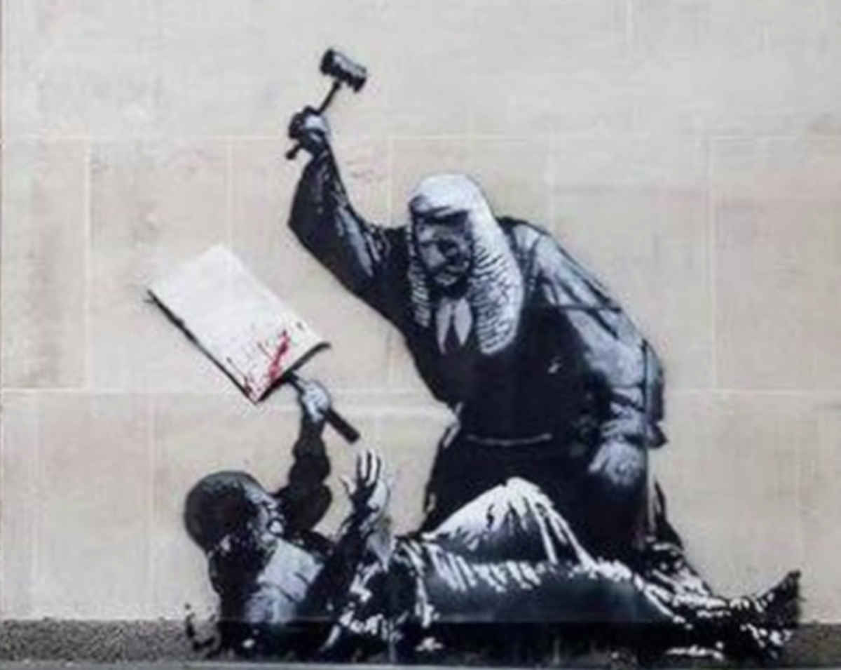 Banksy's name is David Jones