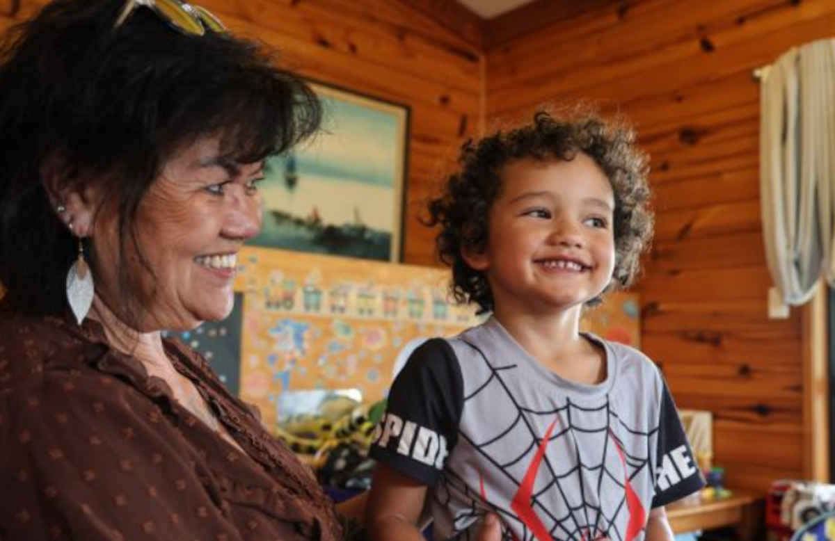 Four-year-old saves mum during 111 call 1 Asher Kessell saves his mum Rue