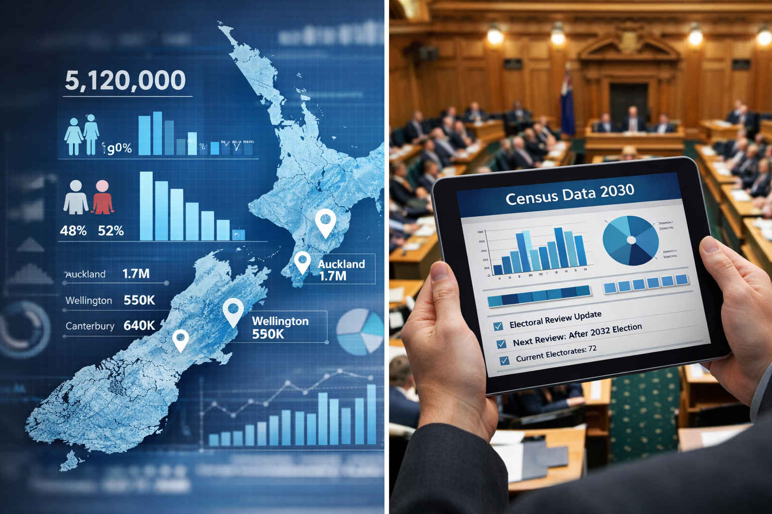 Government advances plan to replace census with 'annual population data system' by 2030 1 Census replaced by Data Data Population System