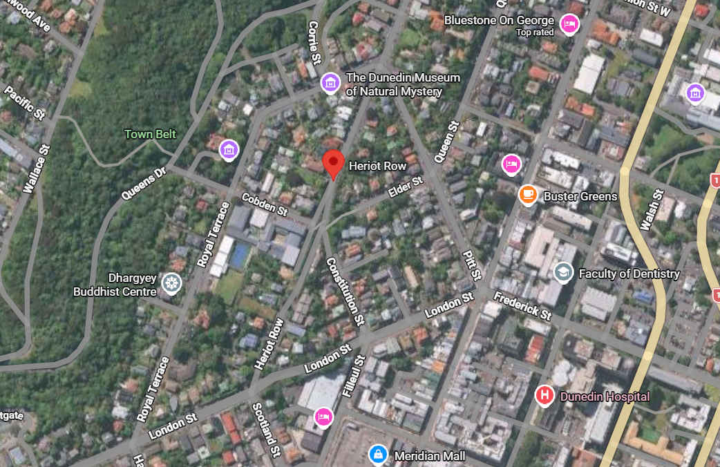 Arrest made after serious Dunedin assault 1 Assault near Heriot Row, Dunedin