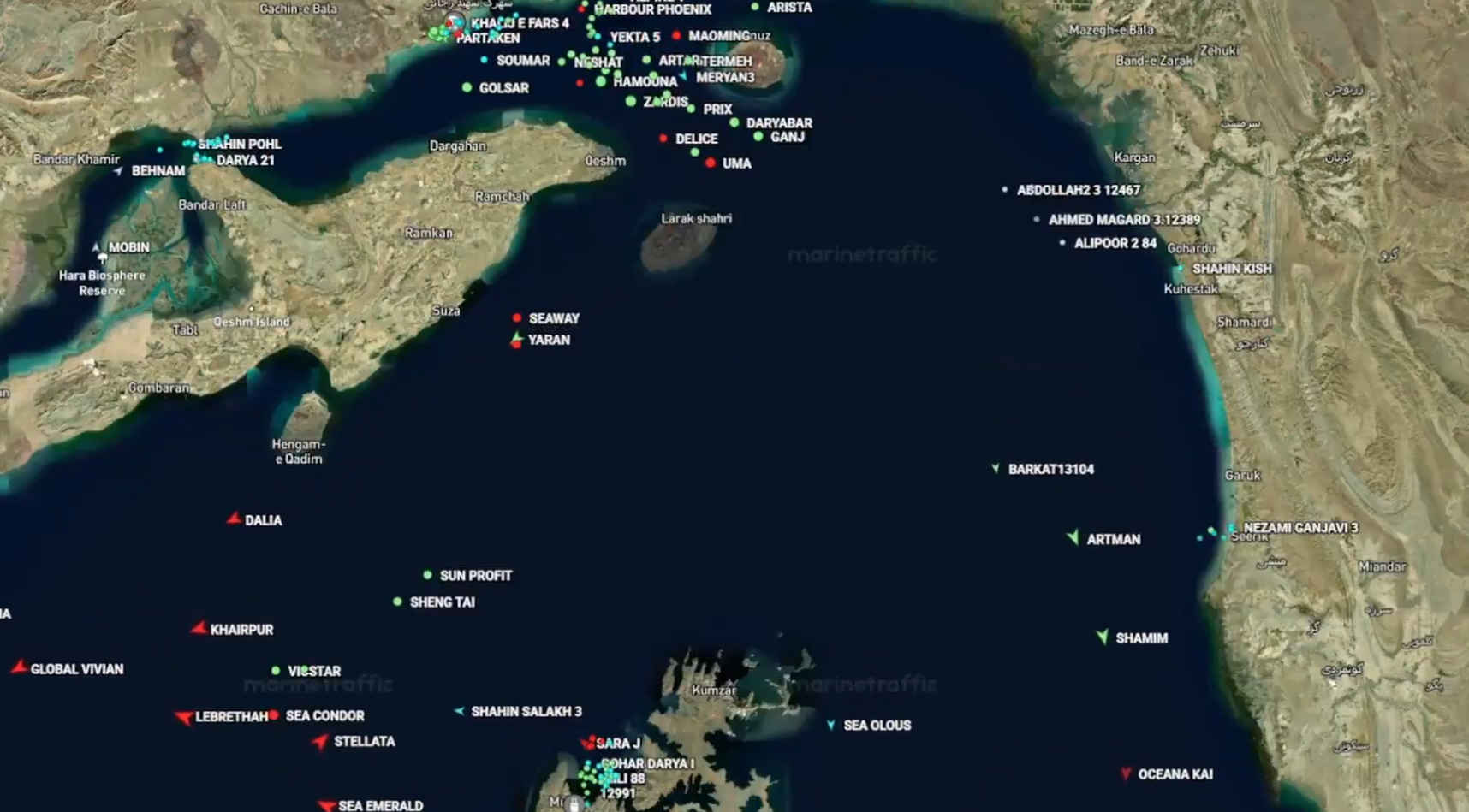 Iran threatens to strike ships approaching Hormuz 1 Strait of Hormuz