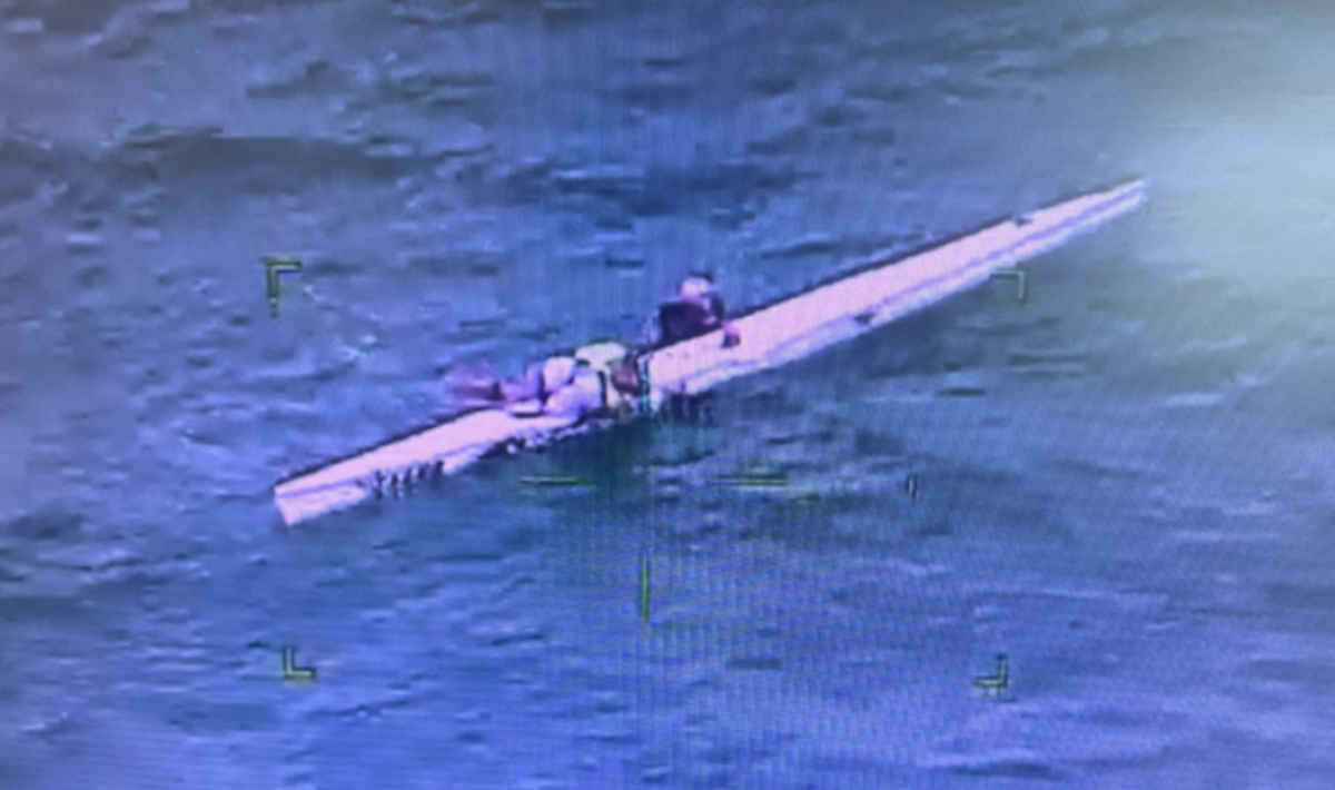 Kayakers rescued near Stanmore Bay