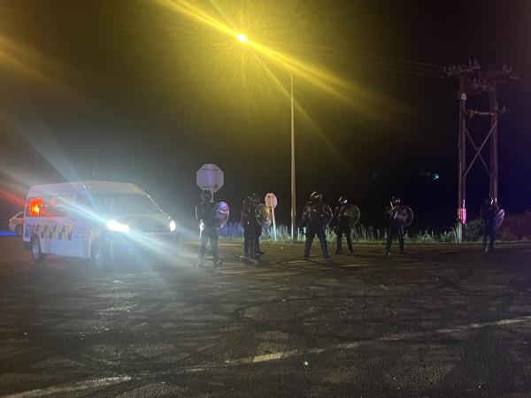 Police crack down on 200-car 'anti-social gathering' 3 police crack down on3