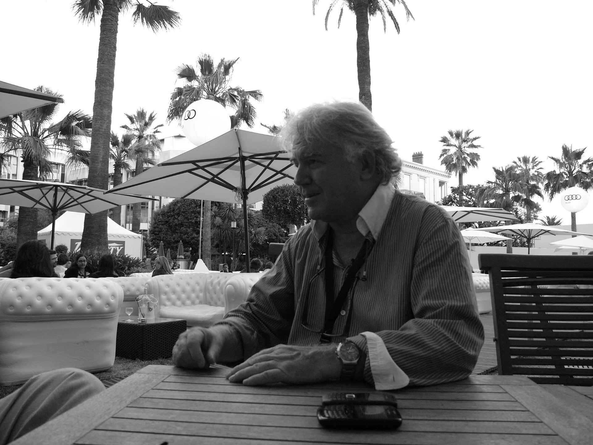 David Blake in Cannes