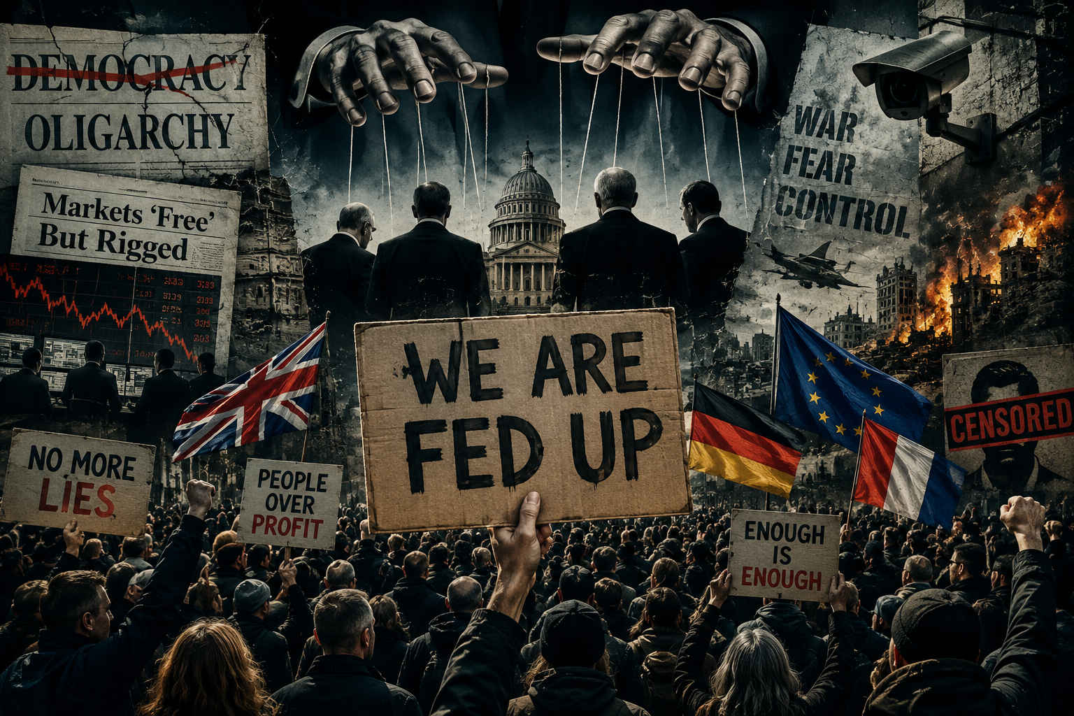 Western social unrest
