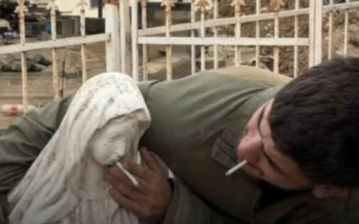 Lebanon Mary statue desecration