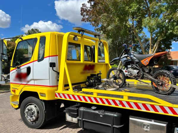 Dirt bike crackdown