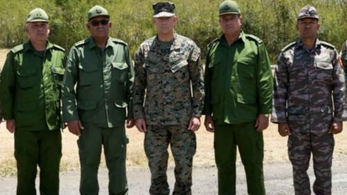 US - Cuba military meeting