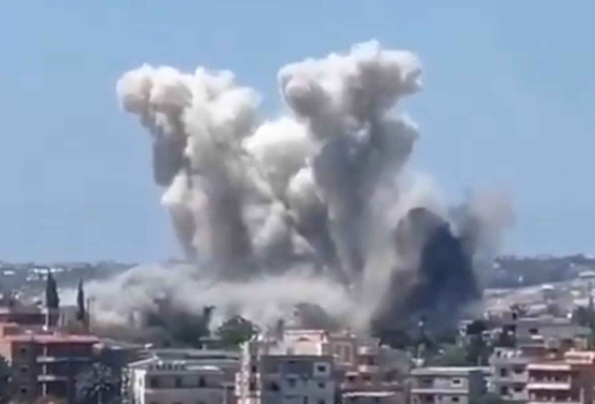 Israel bombing Lebanon