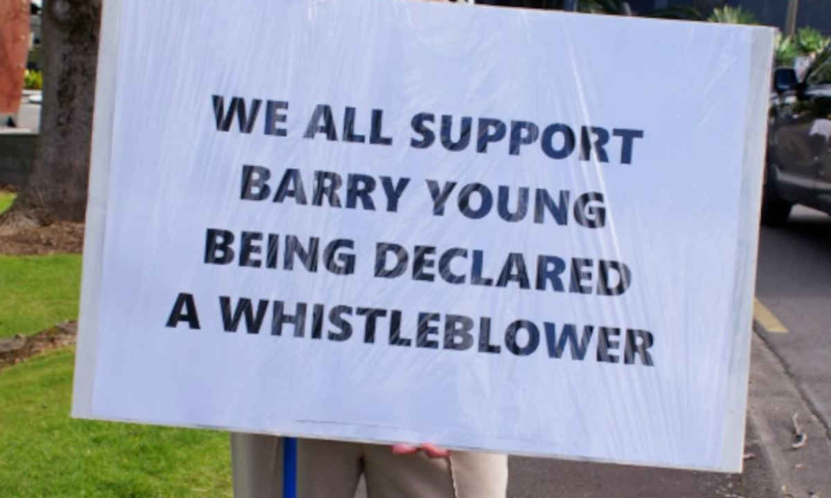 Barry Young awaits ruling in whistleblower protection bid 1 Barry Young