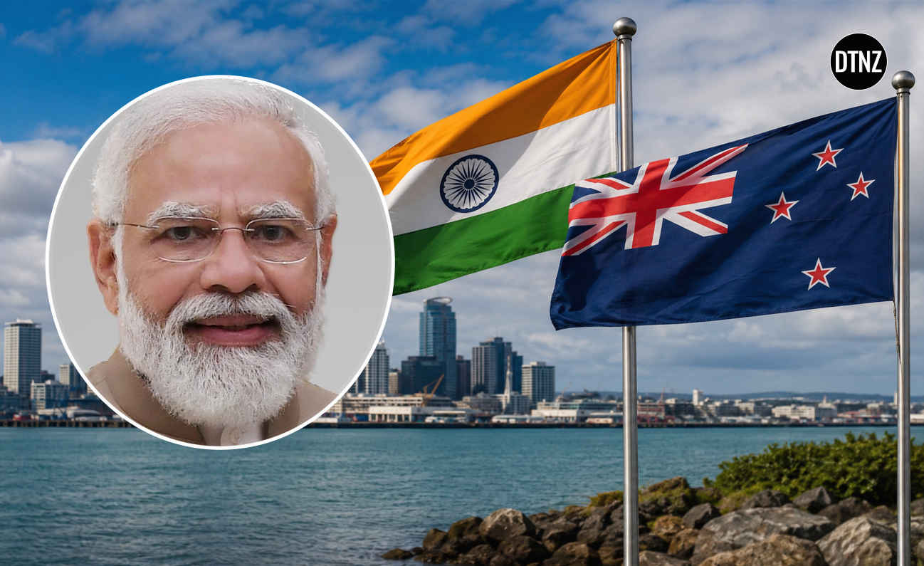 Modi visit comes as India trade deal remains controversial and Peters travels overseas 1 Modi visit to New Zealand