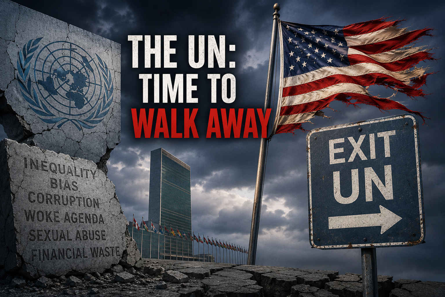 The US should exit the UN 1 USA - United Nations analysis
