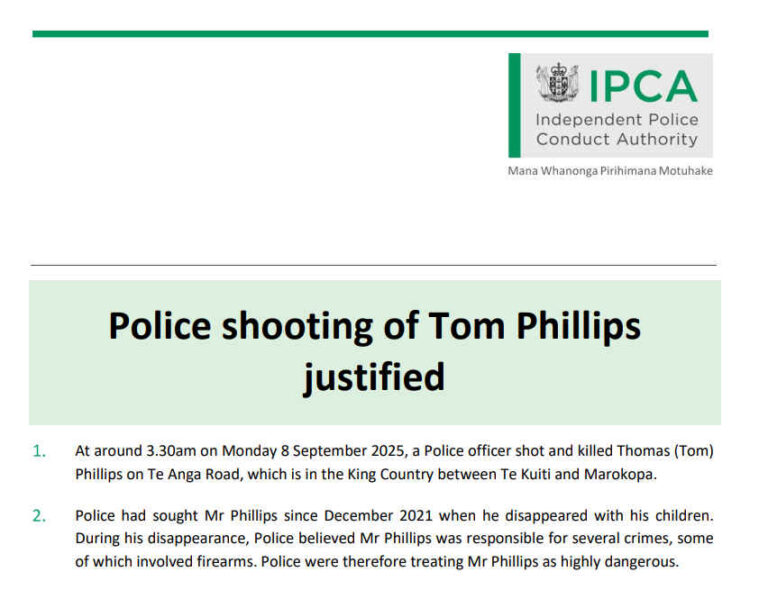 IPCA rules fatal shooting of Tom Philips was ‘justified’