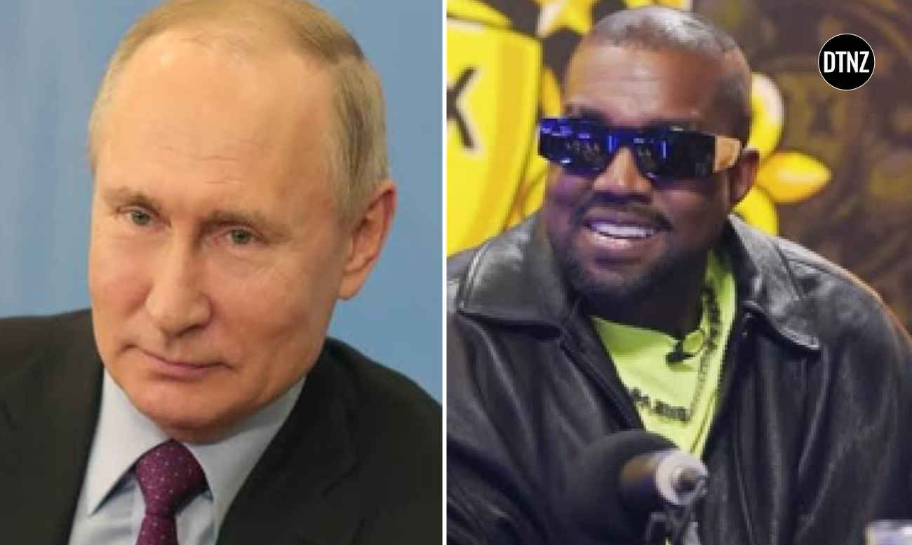 Kanye and Putin meeting