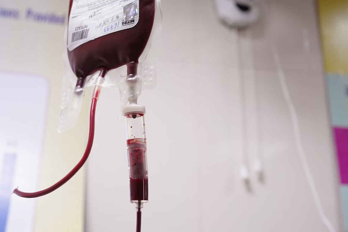 Blood transfusions news