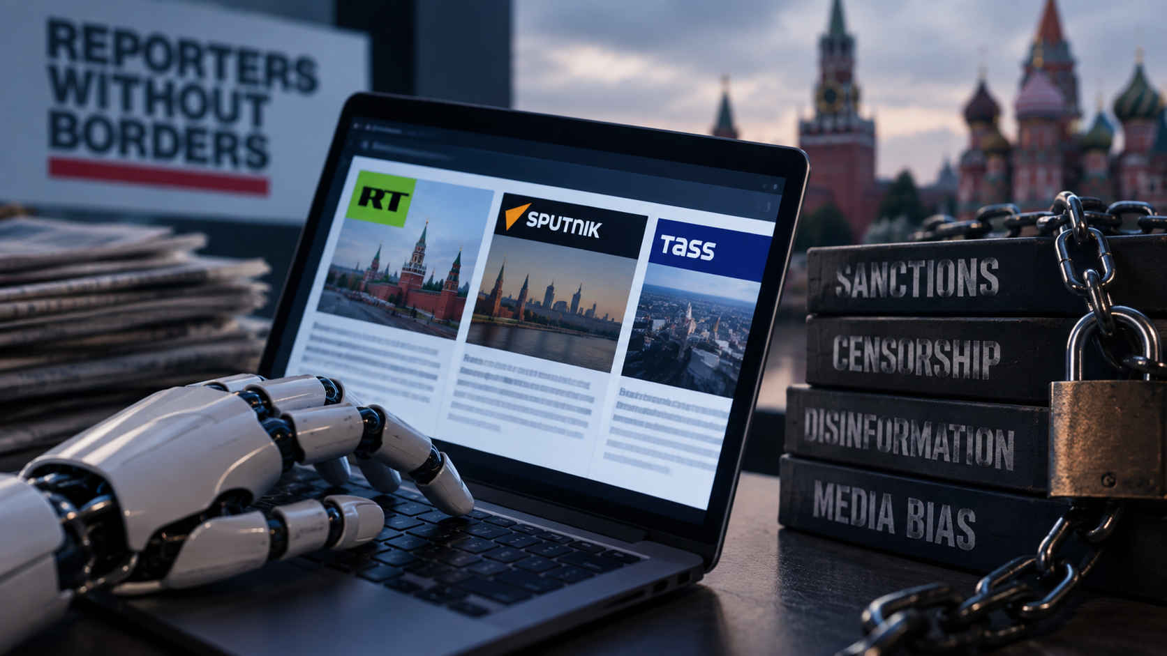 Russian news sources opinion