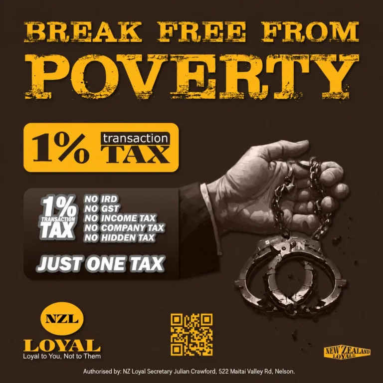 Poverty or prosperity? Let's talk about a different tax system 1 NZ Loyal tax policy