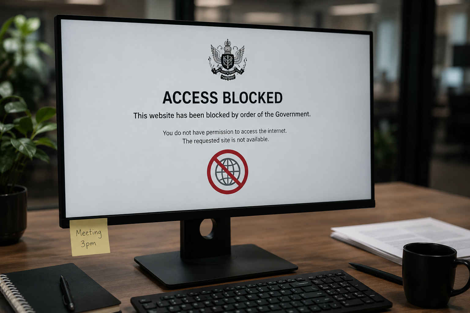 Social media ban