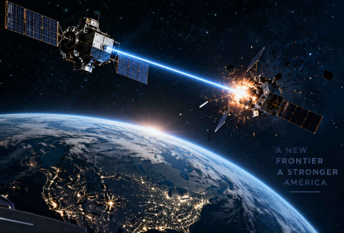 US confirms weapons are now deployed in space 1 US space weapons