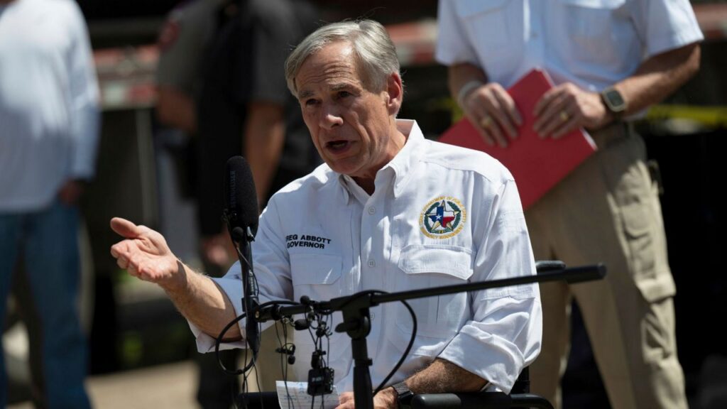 Texas declares statewide disaster as diesel prices surge 1 Abbott Texas AP