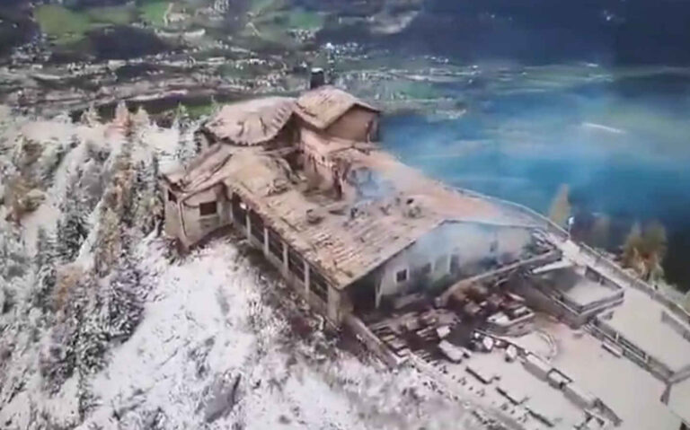 Fire destroys Hitler’s ‘Eagle’s Nest’ mountain retreat