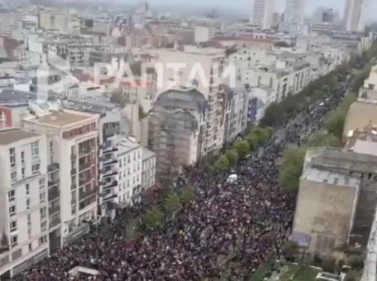 Mass protests grip Europe (Video)